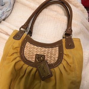 Nine West yellow purse
